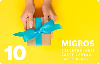 Migros-Geschenkkarte 10