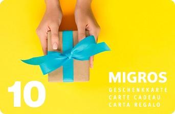Migros Geschenkkarte 10