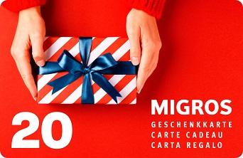 Migros-Geschenkkarte 20